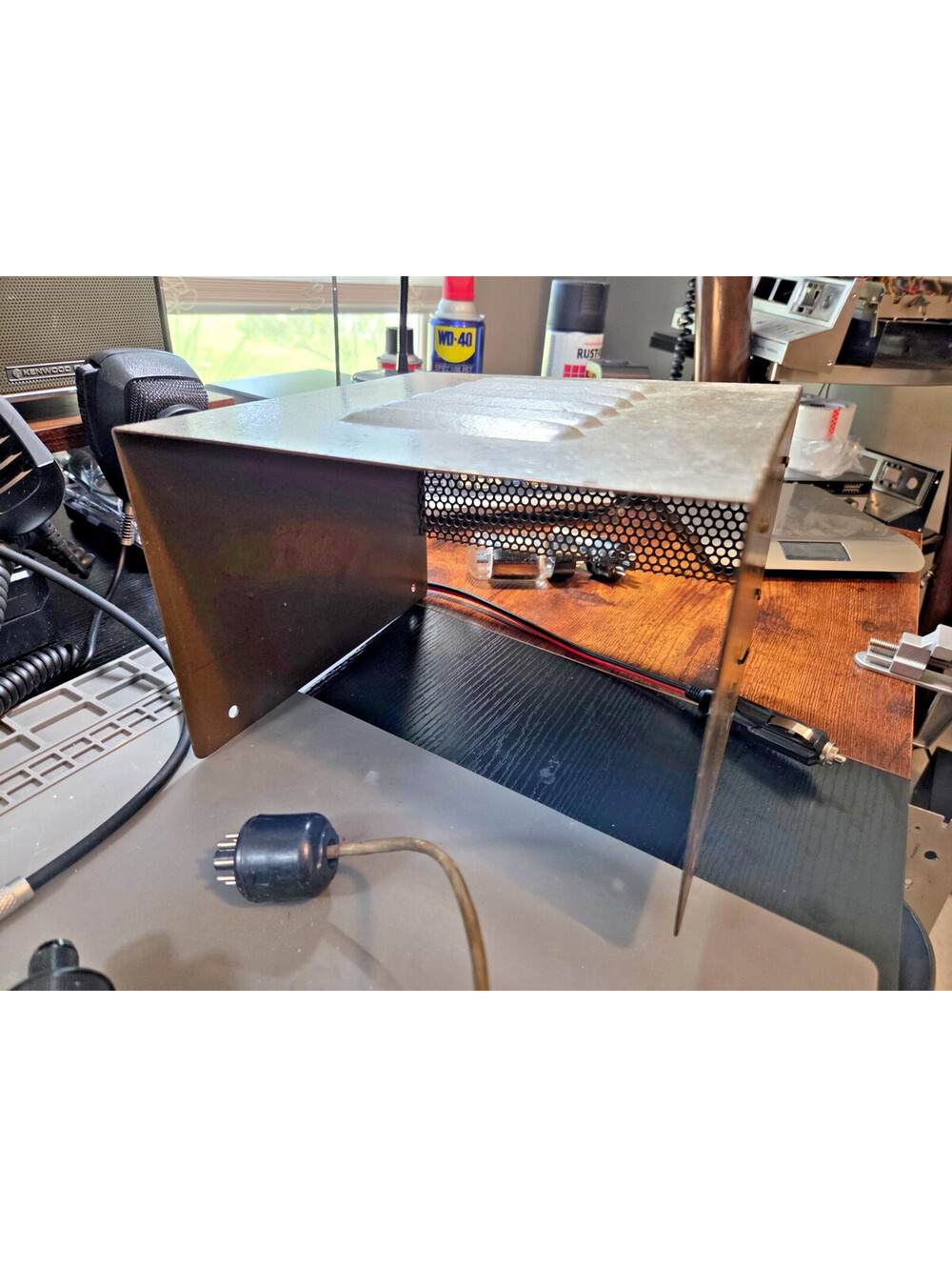 TOP/SIDE COVERS FOR BROWNING GOLDEN EAGLE TRANSMITTER CB RADIO